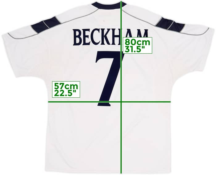 2000-01 Manchester United Away Shirt Beckham #7 - 6/10 - (XL)