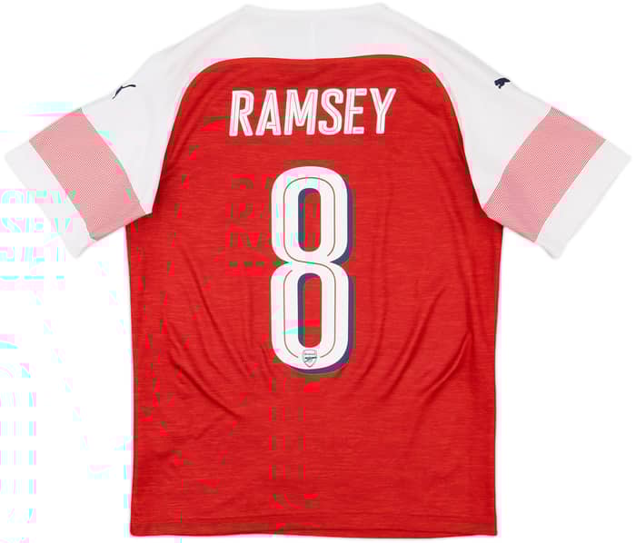 2018-19 Arsenal Home Shirt Ramsey #8 - 7/10 - (S)