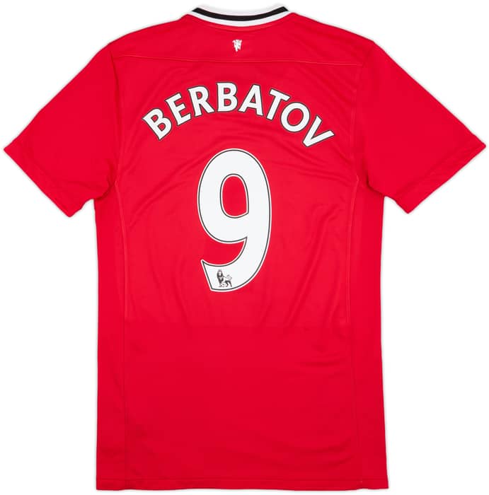 2011-12 Manchester United Home Shirt Berbatov #9 - 6/10 - (S)