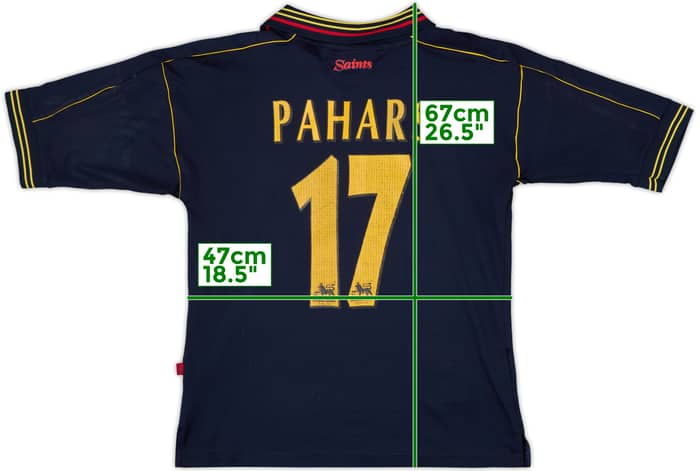 1999-01 Southampton Away Shirt Pahars #17 - 6/10 - (S)
