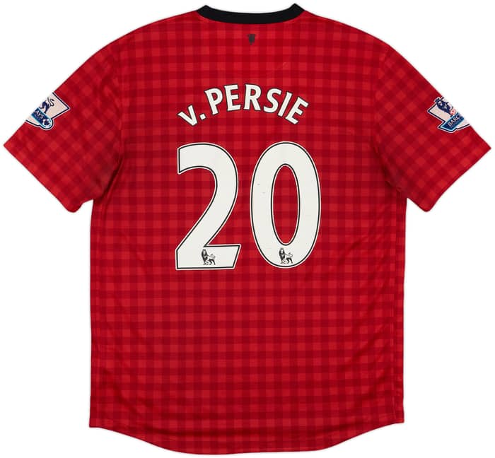 2012-13 Manchester United Home Shirt V.Persie #20 - 4/10 - (L)