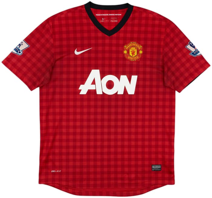 2012-13 Manchester United Home Shirt V.Persie #20 - 4/10 - (L)