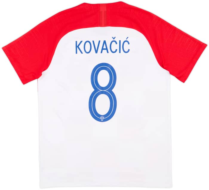 2018-19 Croatia Home Shirt Kovacic #8 - 8/10 - (L)
