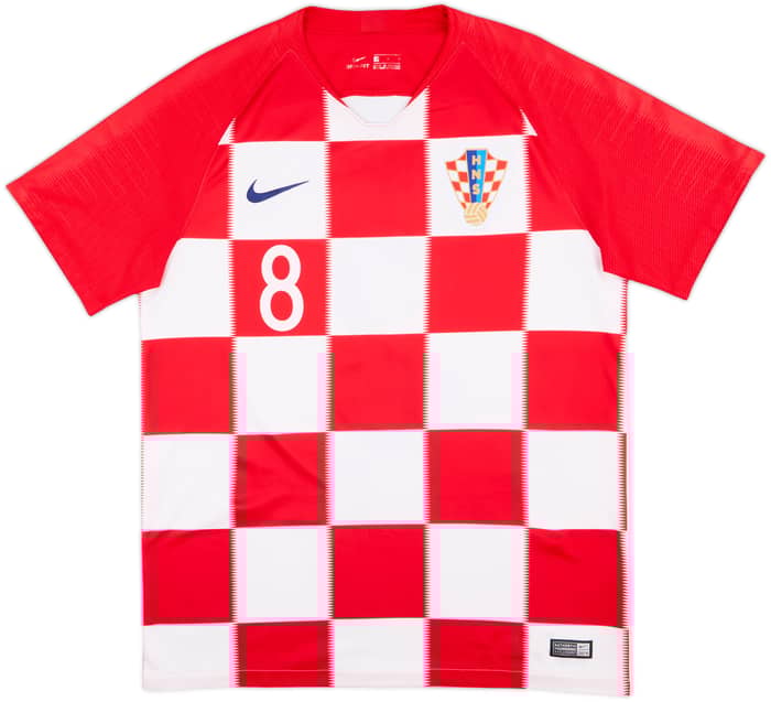 2018-19 Croatia Home Shirt Kovacic #8 - 8/10 - (L)