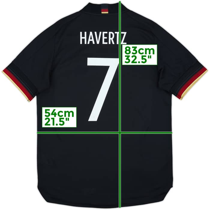 2020-21 Germany Authentic Away Shirt Havertz #7 - 8/10 - (L)