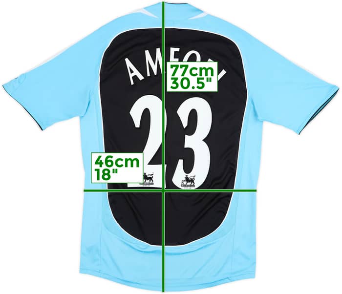 2006-07 Newcastle Third Shirt Ameobi #23- 8/10 - (S)