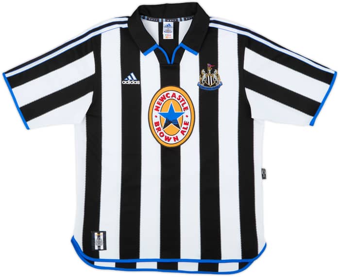 1999-00 Newcastle Home Shirt Shearer #9 - 9/10 - (L)