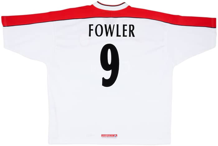 1998-99 Liverpool Away Shirt Fowler #9 - 6/10 - (XXL)