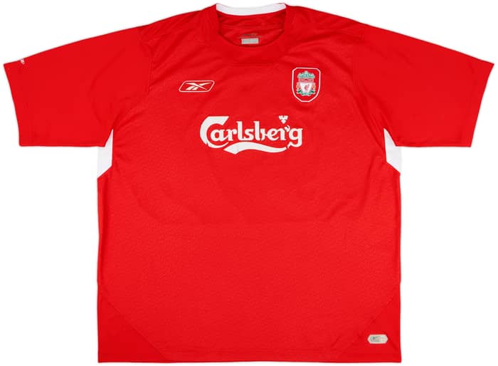 2004-06 Liverpool Home Shirt Luis Garcia #10 - 4/10 - (XXL)