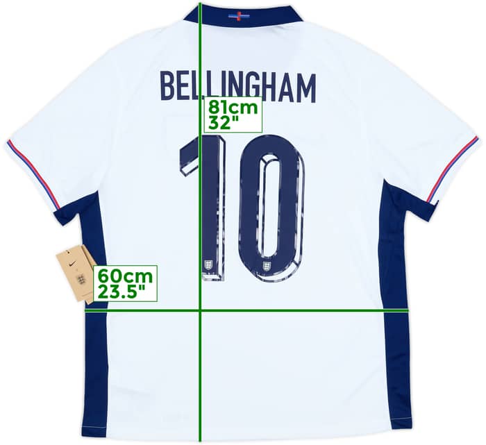 2024-25 England Home Shirt Bellingham #10 (XXL)