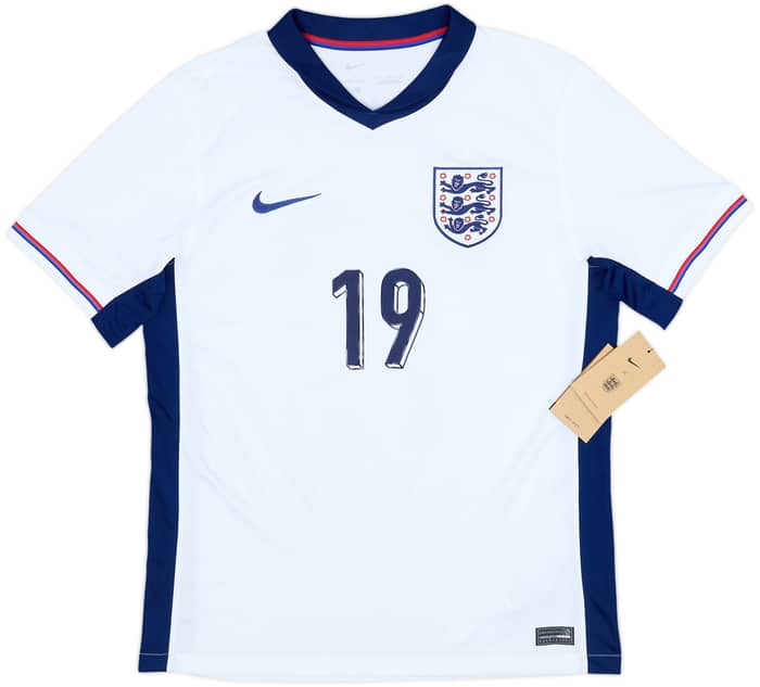 2024-25 England Home Shirt Elliot #19 (M)