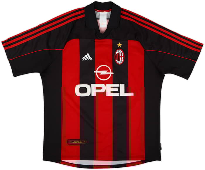 2000-02 AC Milan Home Shirt Shevchenko #7 - 8/10 - (L)