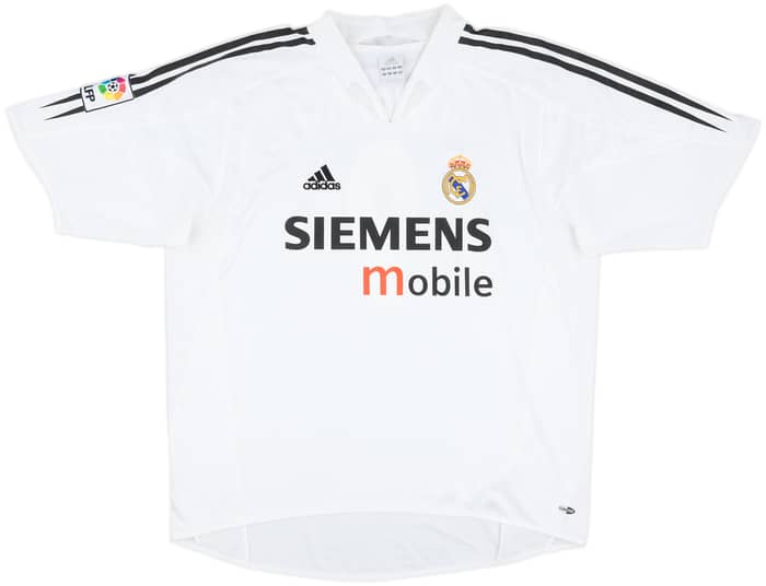 2004-05 Real Madrid Home Shirt Ronaldo #9 - 8/10 - (L)