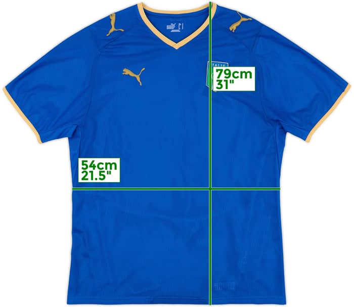 2007-08 Italy Home Shirt - 5/10 - (L)