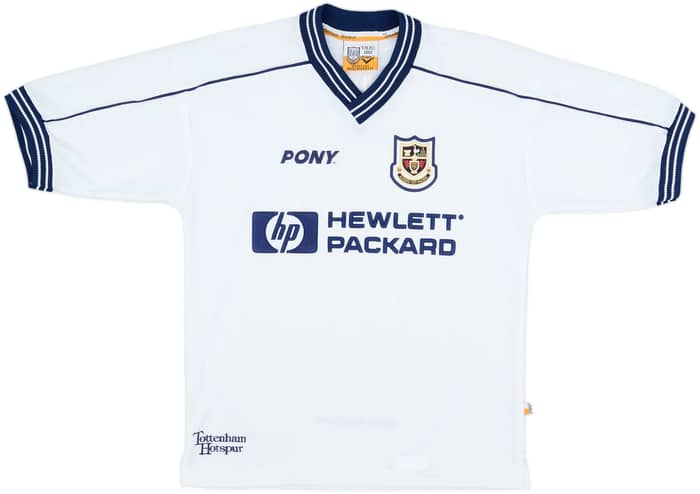 1997-99 Tottenham Home Shirt Ginola #14 - 8/10 - (S)