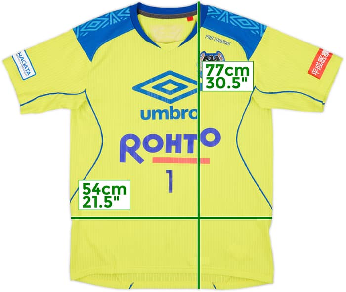 2020 Gamba Osaka Player Issue Umbro Training Shirt #1 - 8/10 - (L)