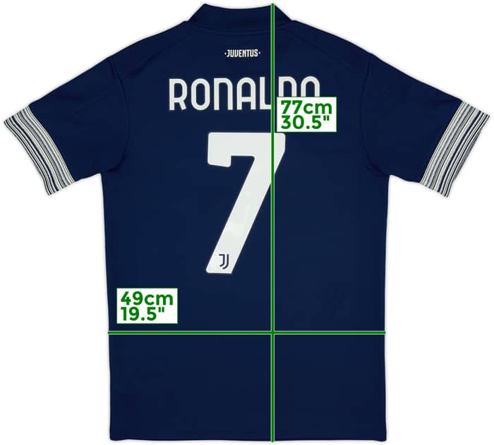 2020-21 Juventus Away Shirt Ronaldo #7 - 10/10 - (M)