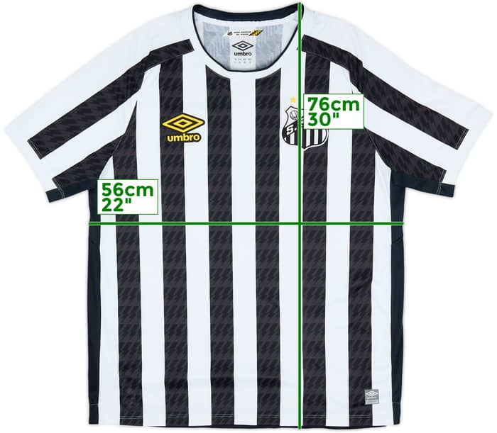 2021 Santos Away Shirt - 8/10 - (XL)