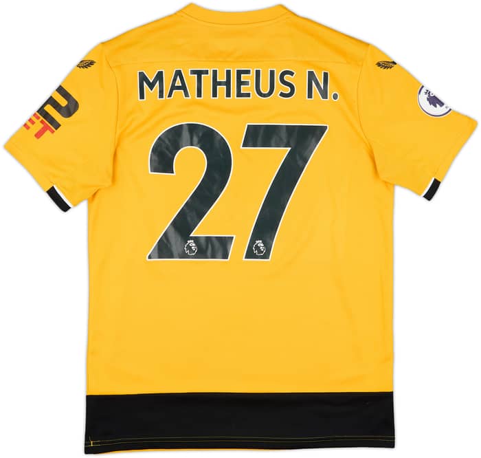 2022-23 Wolves Home Shirt Matheus N. #27 - 8/10 - (M)