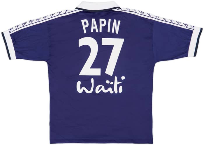 1996-97 Bordeaux Home Shirt Papin #27 - 5/10 - (L)