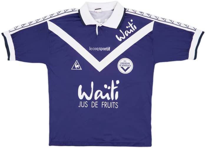 1996-97 Bordeaux Home Shirt Papin #27 - 5/10 - (L)