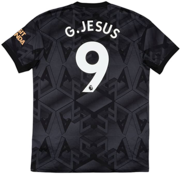 2022-23 Arsenal Away Shirt G.Jesus #9 - 7/10 - (M)