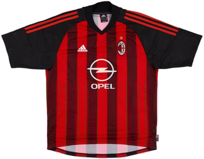 2002-03 AC Milan Home Shirt Shevchenko #7 - 8/10 - (M)