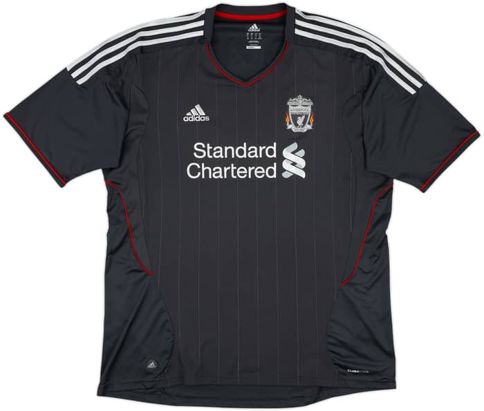 2011-12 Liverpool Away Shirt Gerrard #8 - 8/10 - (XXL)