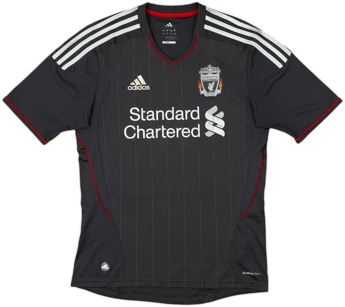 2011-12 Liverpool Away Shirt Suarez #7 - 6/10 - (S)
