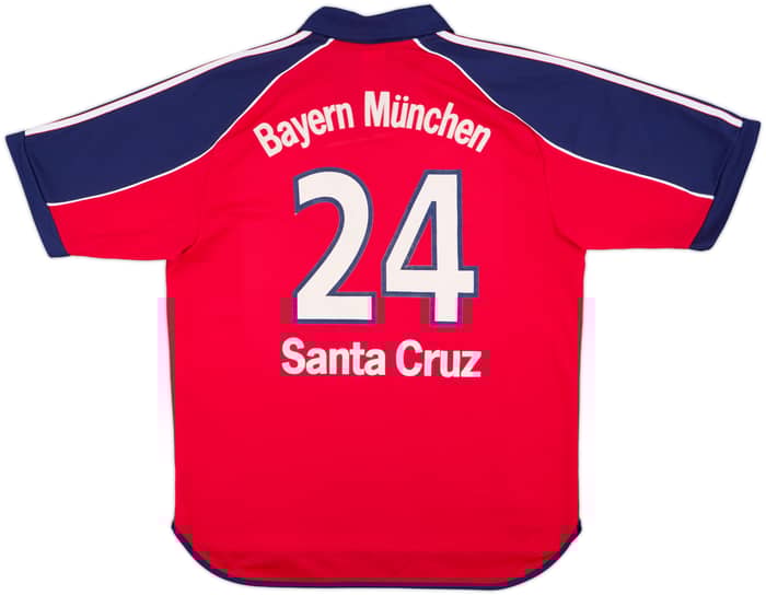 1999-01 Bayern Munich Home Shirt Santa Cruz #24 - 7/10 - (L)