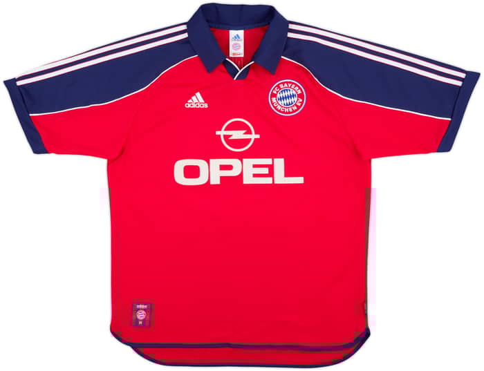 1999-01 Bayern Munich Home Shirt Santa Cruz #24 - 7/10 - (L)