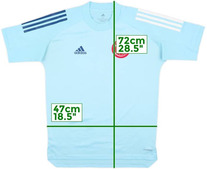 2020-21 Ajax adidas Training Shirt - 7/10 - (S)