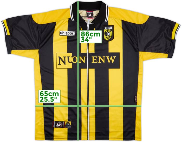 1999-00 Vitesse Home Shirt - 10/10 - (XXL)