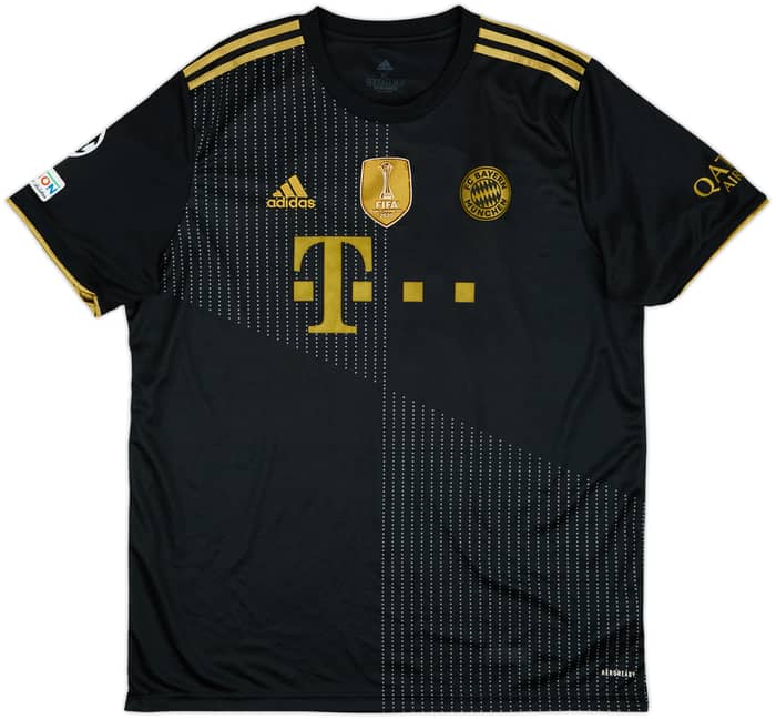 2021-22 Bayern Munich Away Shirt Muller #25 - 9/10 - (XL)