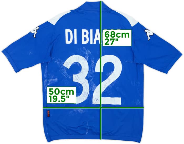 2004-05 Brescia Home Shirt Di Biagio #32 - 4/10 - (L)
