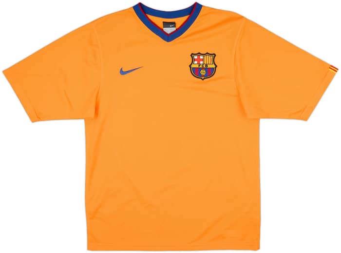 2006-08 Barcelona Basic Away Shirt Ronaldinho #10 - 10/10 - (S)