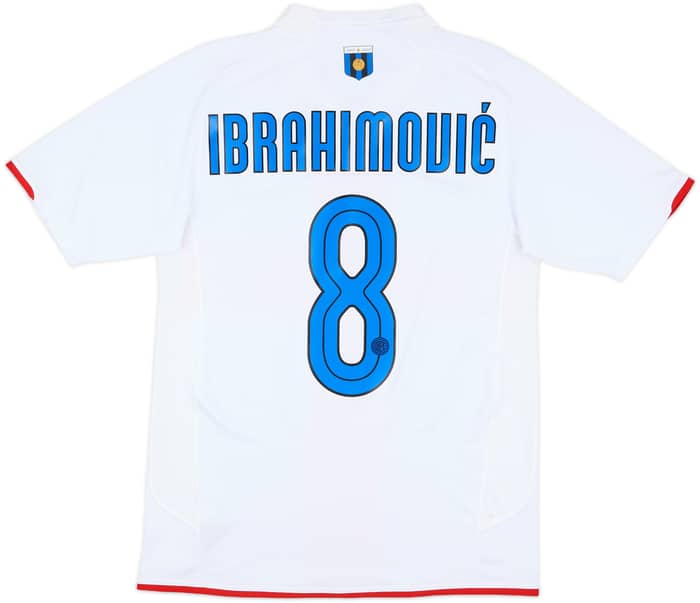 2007-08 Inter Milan Centenary Away Shirt Ibrahimovic #8 - 8/10 - (S)