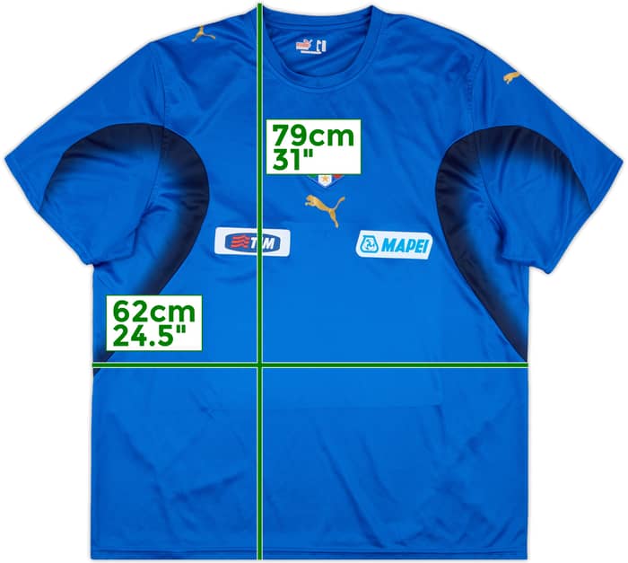 2006-08 Italy Puma Training Shirt - 7/10 - (XXL)