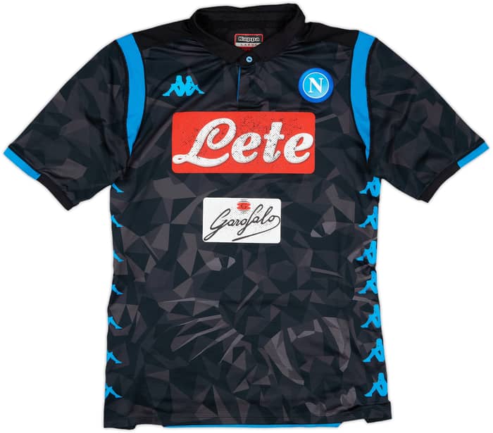2018-19 Napoli Away Shirt - 4/10 - (L)
