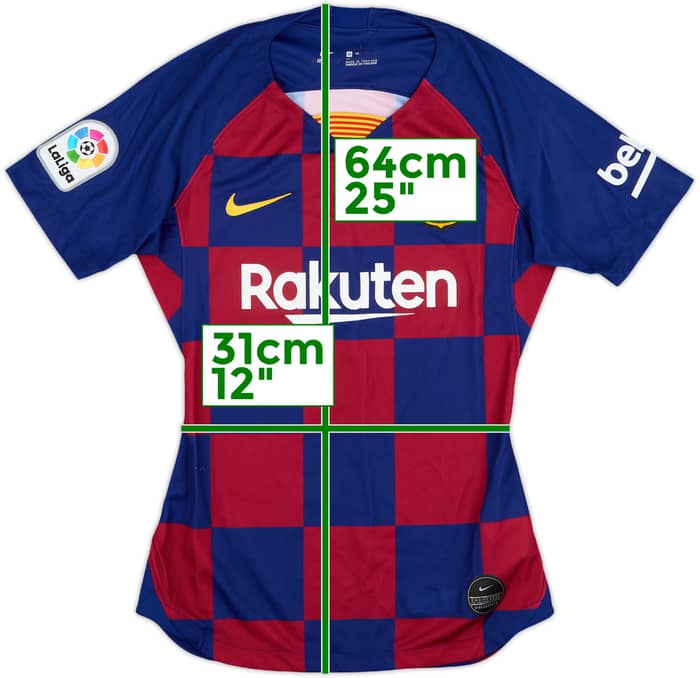 2019-20 Barcelona Home Shirt - 8/10 - (Women's XS)