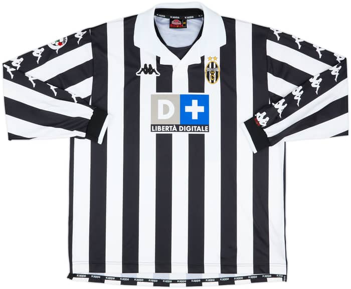 1999-00 Juventus Match Issue Home L/S Shirt Mirkovic #3