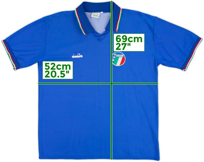 1986-90 Italy Home Shirt - 6/10 - (L)