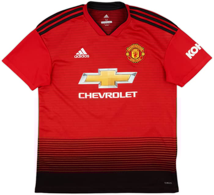 2018-19 Manchester United Home Shirt Mata #8 - 8/10 - (M)