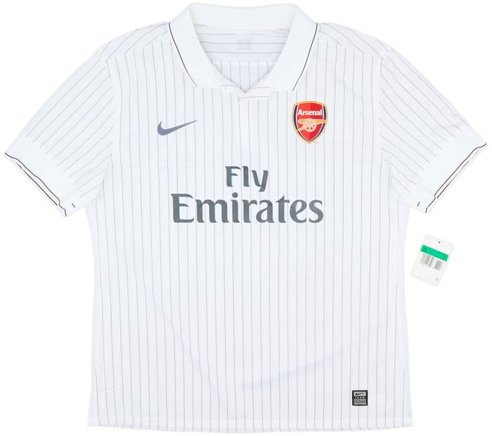 2009-10 Arsenal Player Issue Third Shirt Fabregas #4 (XL)