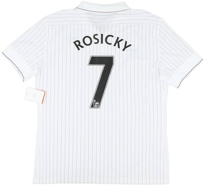 2009-10 Arsenal Player Issue Third Shirt Rosicky #7 (XL)