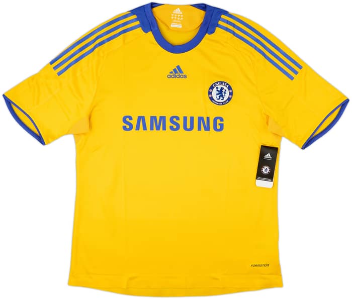 2008-09 Chelsea Player Issue Third Shirt Drogba #11 (XL)