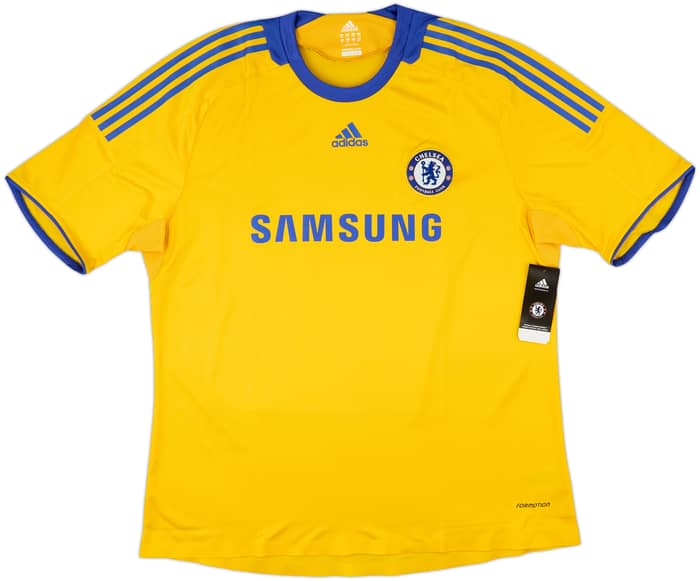 2008-09 Chelsea Player Issue Third Shirt Drogba #11 (XXL)