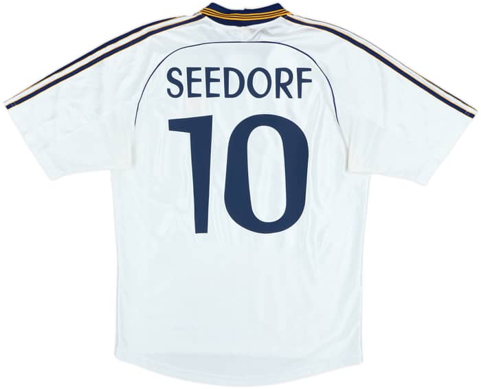 1998-00 Real Madrid Home Shirt Seedorf #10 - 8/10 - (M)