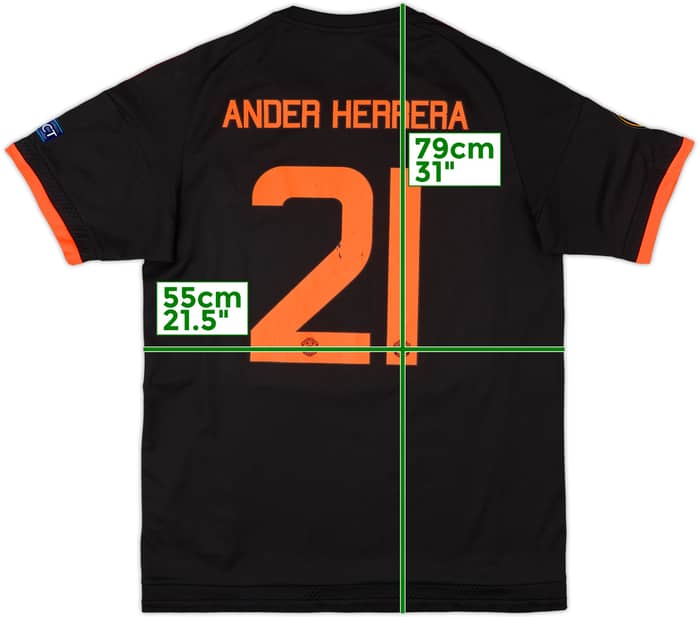 2015-16 Manchester United Third Shirt Ander Herrera #21 - 6/10 - (L)