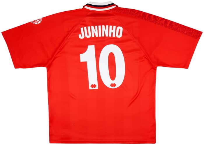 1996-97 Middlesbrough Home Shirt Juninho #10 - 8/10 - (XL)